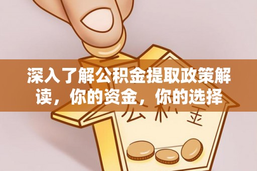 龙井深入了解公积金提取政策解读，你的资金，你的选择