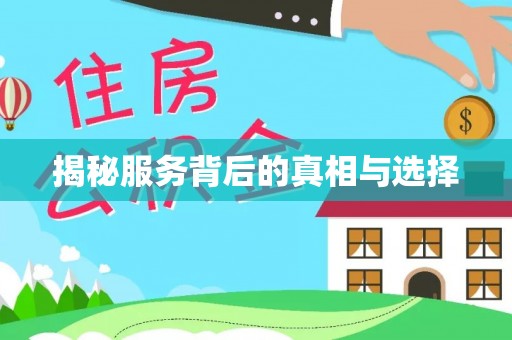 龙井揭秘服务背后的真相与选择