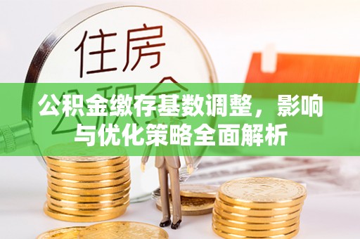 龙井公积金缴存基数调整，影响与优化策略全面解析