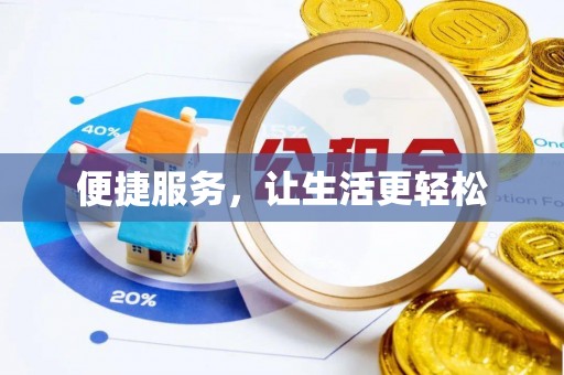 龙井便捷服务，让生活更轻松