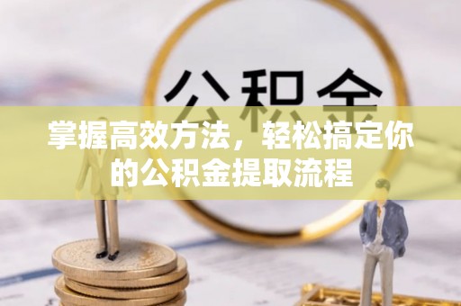 龙井掌握高效方法，轻松搞定你的公积金提取流程
