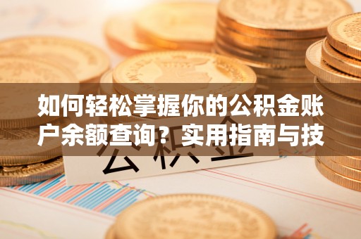 龙井如何轻松掌握你的公积金账户余额查询？实用指南与技巧