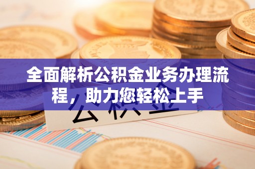 龙井全面解析公积金业务办理流程，助力您轻松上手