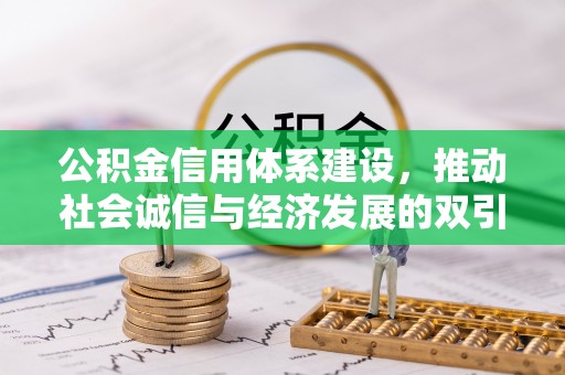 龙井公积金信用体系建设，推动社会诚信与经济发展的双引擎