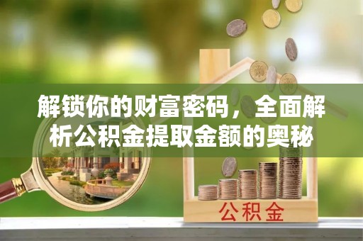 龙井解锁你的财富密码，全面解析公积金提取金额的奥秘