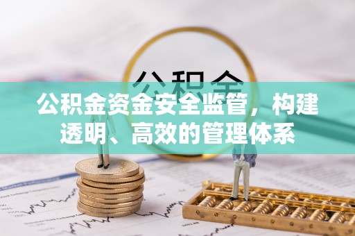 龙井公积金资金安全监管，构建透明、高效的管理体系