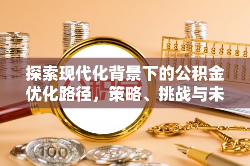 龙井探索现代化背景下的公积金优化路径，策略、挑战与未来展望