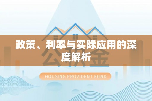 龙井政策、利率与实际应用的深度解析