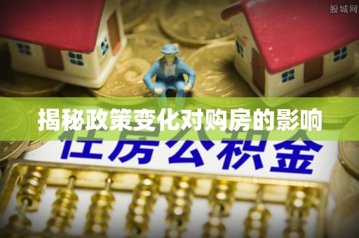 龙井揭秘政策变化对购房的影响