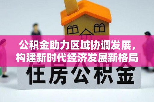 龙井公积金助力区域协调发展，构建新时代经济发展新格局