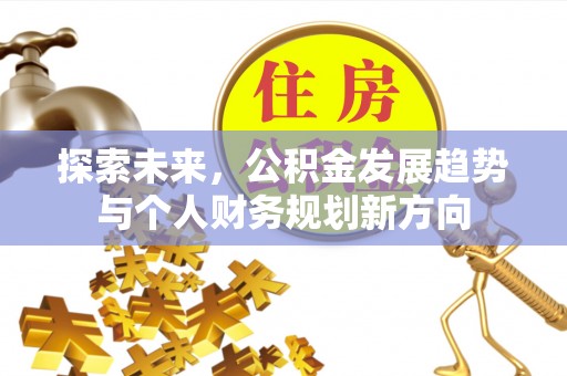 龙井探索未来，公积金发展趋势与个人财务规划新方向