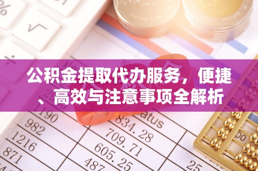 龙井公积金提取代办服务，便捷、高效与注意事项全解析