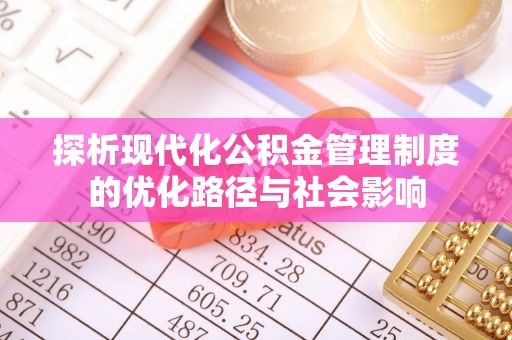 龙井探析现代化公积金管理制度的优化路径与社会影响