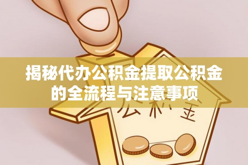 龙井揭秘代办公积金提取公积金的全流程与注意事项