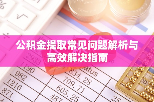 龙井公积金提取常见问题解析与高效解决指南