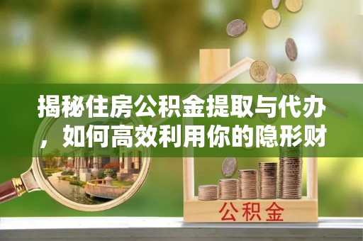 龙井揭秘住房公积金提取与代办，如何高效利用你的隐形财富？