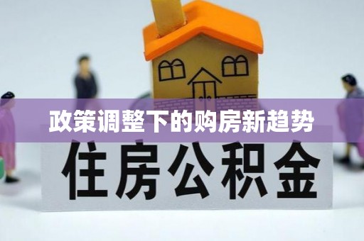 龙井政策调整下的购房新趋势
