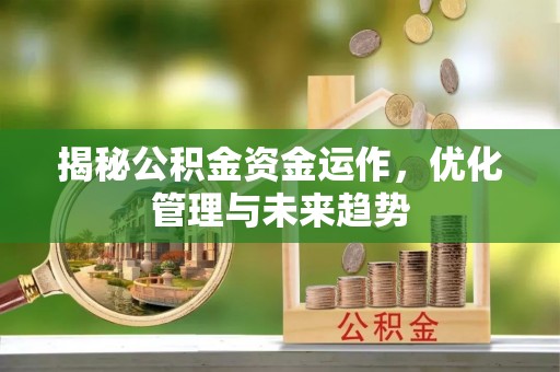 龙井揭秘公积金资金运作，优化管理与未来趋势
