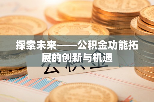 龙井探索未来——公积金功能拓展的创新与机遇