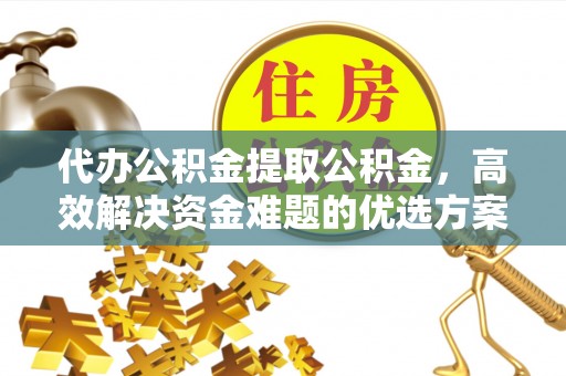 龙井代办公积金提取公积金，高效解决资金难题的优选方案