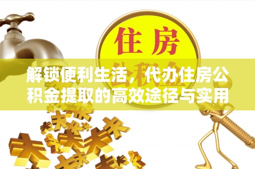龙井解锁便利生活，代办住房公积金提取的高效途径与实用技巧