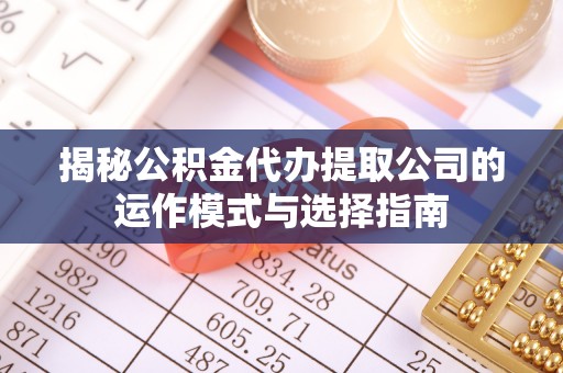 龙井揭秘公积金代办提取公司的运作模式与选择指南