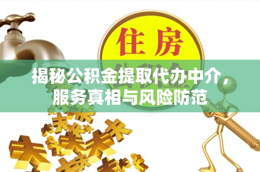 龙井揭秘公积金提取代办中介，服务真相与风险防范