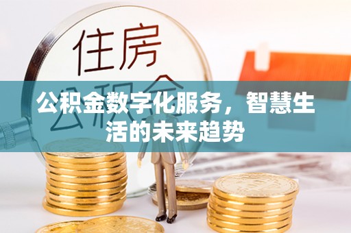 龙井公积金数字化服务，智慧生活的未来趋势